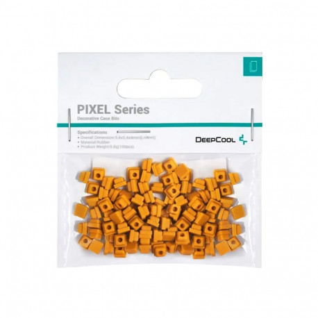 Universal Accessory - DEEPCOOL PIXEL Rubber 100 Pieces Orange