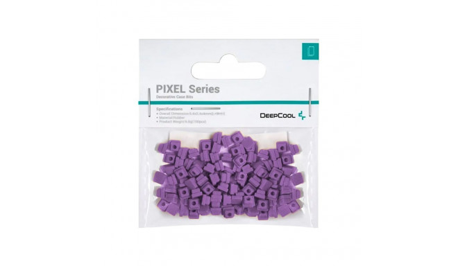 Universal Accessory - DEEPCOOL PIXEL Rubber 100 Pieces Purple