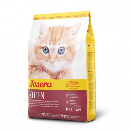 Cat Food - JOSERA KITTEN Dry Food 400g Chicken 35% Protein Gluten-Free