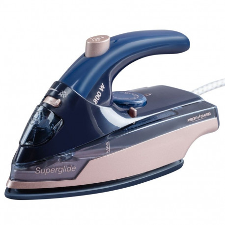 Iron ProfiCare PC-DB 3125 800W Ceramic Soleplate Steam Blue/Rose