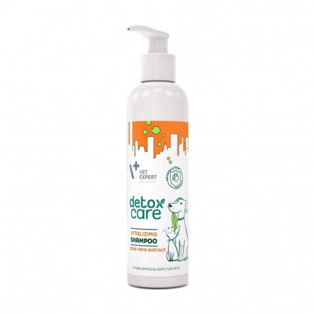 Pet Shampoo - VetExpert Detox Care Vitalizing 250 ml for Dogs and Cats