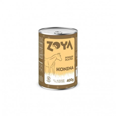 Dog Food - ZOYA Horse Wet Food for Adult Dogs 400g