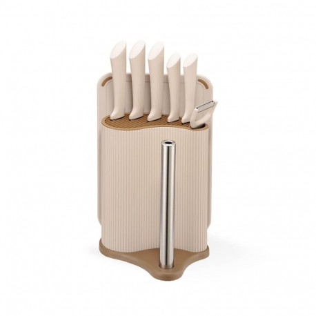 Kitchen Knife Set - Maestro MR-1413 Stainless Steel 8-Piece Beige