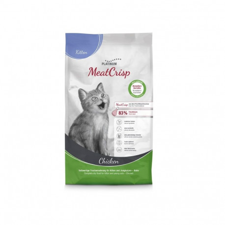 Cat Food - PLATINUM MeatCrisp Kitten Chicken Dry 1.5kg