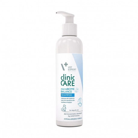 Pet Shampoo - VetExpert Clinic Care microBiome Balance 250 ml for Dogs & Cats