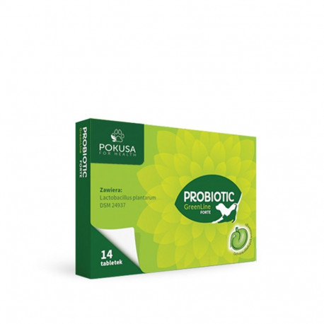 Pet Supplement - POKUSA Probiotic Forte GreenLine for Dogs 14 pcs