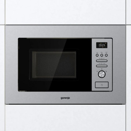 Microwave Oven - Gorenje BM201AG1X 20L 800W Built-in Grill Stainless Steel