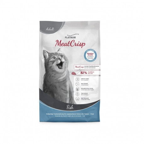 Cat Food - PLATINUM MeatCrisp Adult Fish 35% Protein 3kg