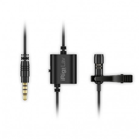 Microphone - IK Multimedia iRig Mic Lav 2 pack (2 clip-on mics, 1.5m cable, 35dB)