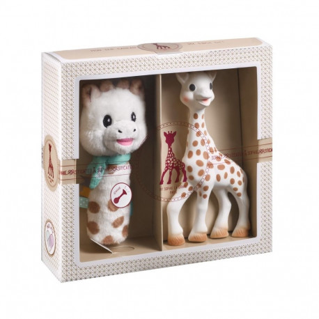Toy - Sophie La Girafe 000012 Gift Set with Rattle and Giraffe Character