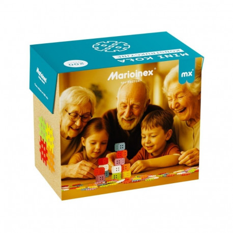 Construction Set - Marioinex Mini Waffle Building Blocks Senior Set 200 Pieces