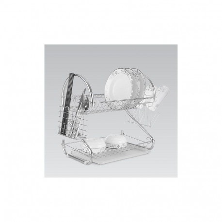 Kitchen Drainer - Maestro MR-1025 Freestanding Metal Stand with Drip Tray 430mm