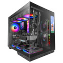 Computer Case - Mars Gaming MCMIRAGE Midi Tower Tempered Glass Black