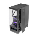 Computer Case - TACENS Mars Gaming MC-PULSAR Midi Tower Tempered Glass Black
