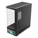 Computer Case - Mars Gaming MCLCDPRO Midi Tower ATX Micro ATX Mini-ITX Black
