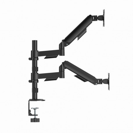 Monitor Mount - GEMBIRD MA-DA2P-02 Dual Display Arm 17”-32” 9kg Capacity Black