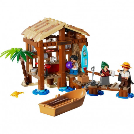 Construction Set - LEGO ONE PIECE 75636 Windmill Village Hut 299 Pieces