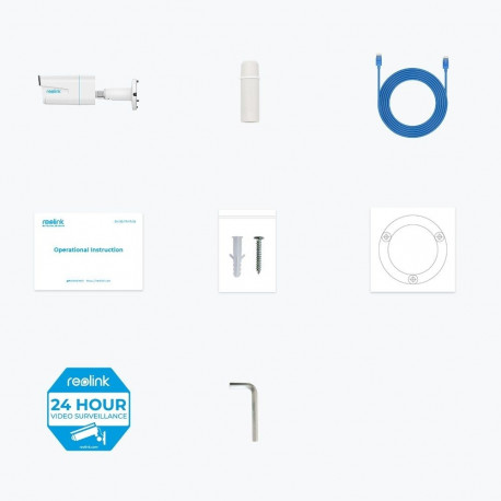 IP Security Camera - Reolink P430 4K, 5X Optical Zoom, Color Night Vision