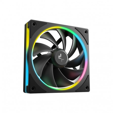 Case Fan - DEEPCOOL FL12 SE 12cm 1900 RPM PWM 28.67 dB Multi-Color Black