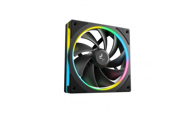 Case Fan - DEEPCOOL FL12 SE 12cm 1900 RPM PWM 28.67 dB Multi-Color Black