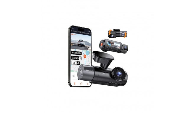 Car Dash Camera - Vantrue N5 S 4-Channel GPS H.265 MicroSD 1TB