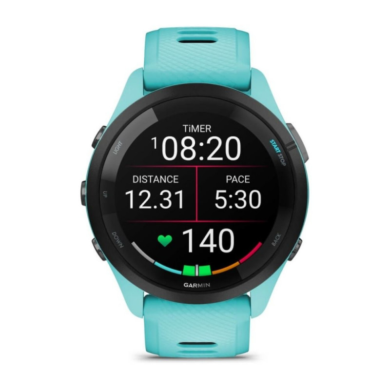 Fitness Tracker Garmin Forerunner 265 GPS Heart Rate Monitor AMOLED ...