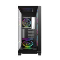 Computer Case - MODECOM VOLCANO STELLAR PLUS ARGB Midi Tower ATX Black