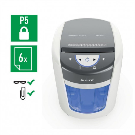 Paper Shredder - LEITZ IQ OptiMax 225 Micro Cut P5 15L