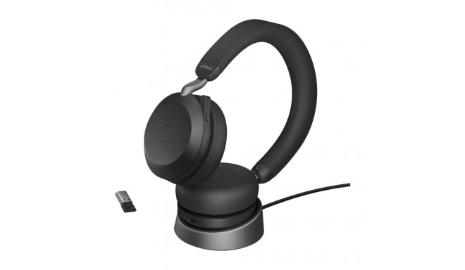 Headset - Jabra Evolve2 75 Active Noise Canceling Bluetooth 5.2 Wireless 30m Black