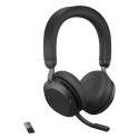 Headset - Jabra Evolve2 75 Active Noise Canceling Bluetooth 5.2 Wireless 30m Black