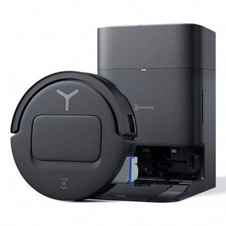 Robot Vacuum Cleaner - ECOVACS Deebot T80 18000 Pa Self-Emptying Black