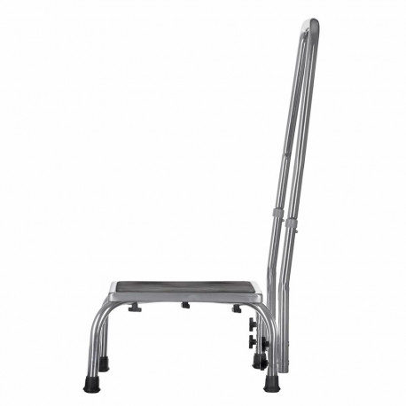 Bathroom Accessory - ActionMed Step with Handrail Bath Step Slip-Resistant