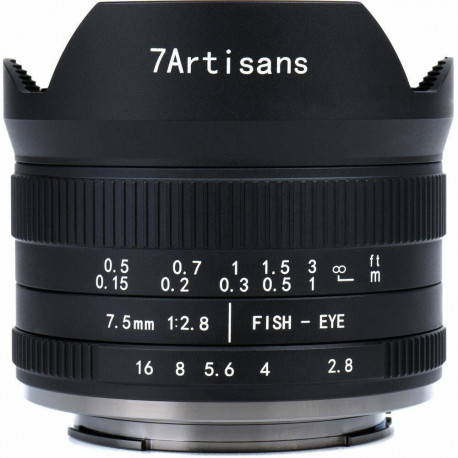 Wide-angle Lens - 7Artisans 7.5mm F2.8 II Nikon Z, F2.8, Manual Focus