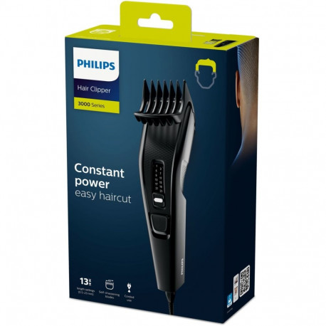 Hair Clipper - Philips 3000 Series Hc3510/15, Black
