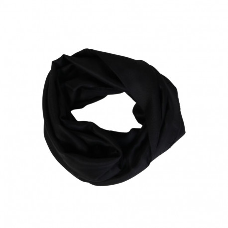 SOKISAHTEL Alpakavillane Royal ja siidisegune musta värvi õlasall 425