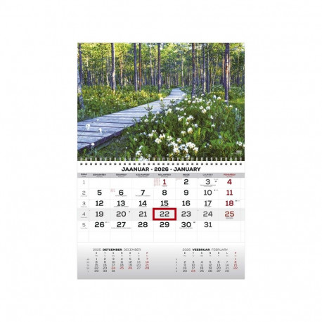 Seinakalender MONO pilt nr. 22 2026a.