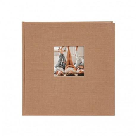 Fotoalbum klassikalise lehega,Bella Vista pähkel, 60lk. Goldbuch