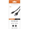 Vivanco cable USB-C - USB-A 3.0 1m
