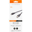 Vivanco kaabel USB - miniUSB 1,8m