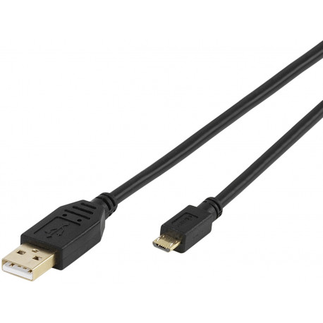 Vivanco cable USB - microUSB 1m