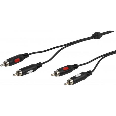 Vivanco cable 2xRCA - 2xRCA 1.5m