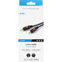 Vivanco cable 3.5mm - 3.5mm 0.75m