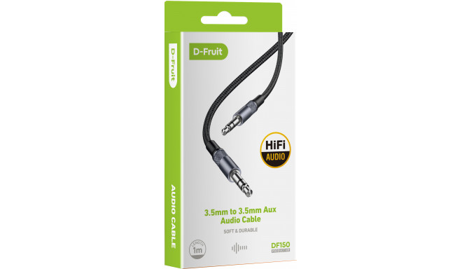 D-Fruit cable 3.5mm - 3.5mm 1m DF150