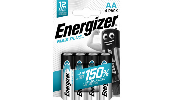 Energizer patarei Max Plus Alkaline AA CHP4