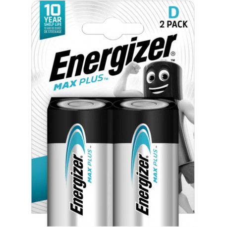 Energizer battery Max Plus Alkaline D CHP2