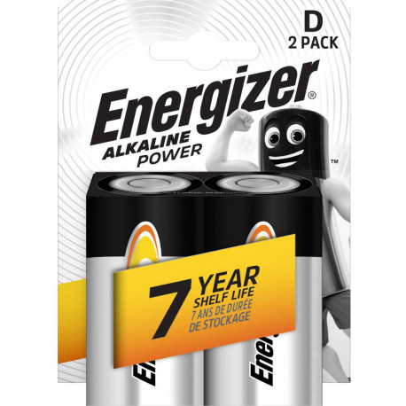 Energizer battery Alkaline Power D CHP2