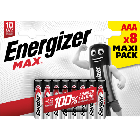 Energizer battery Max Alkaline AAA CHP8