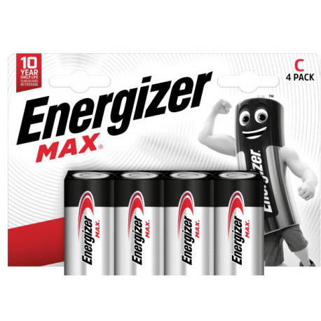 Energizer battery Max Alkaline C CHP4