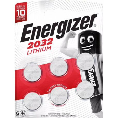 Energizer battery Lithium CR2032 BP6
