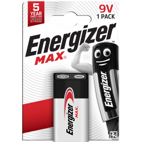 Energizer patarei Max Alkaline 9V CHP1